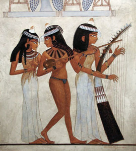 Musicians, Tomb of Nakhtl